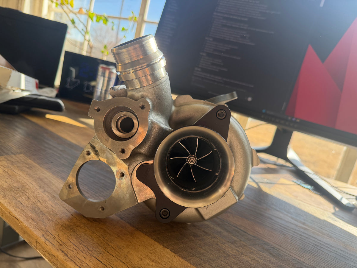 GropeTuned G25-660 ball bearing turbocharger for the 2022+ Subaru WRX VB
