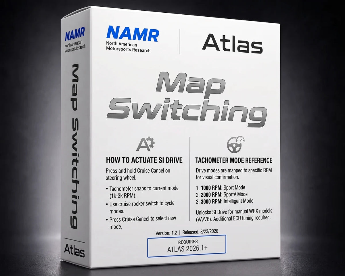 Map Switching Custom Feature - VA/VB WRX